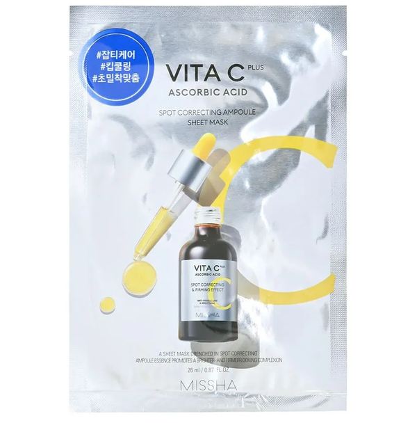 MISSHA Vita C Spot Correcting Ampoule Sheet Mask (1pc)