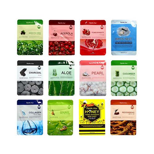 Farm Stay Visible Difference Mask Sheets 1pc (7 Types)