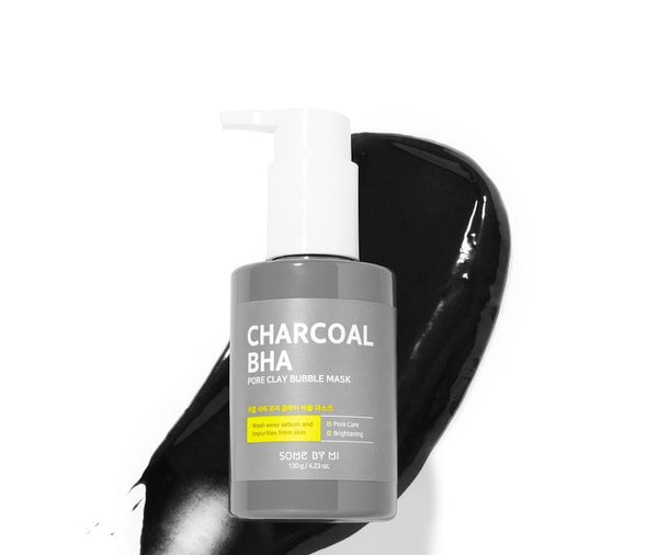 SOME BY MI Charcoal BHA Pore Clay Bubble Mask 120g
