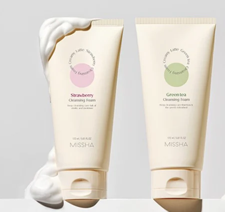 MISSHA Creamy Latte Cleansing Foams (2 types)