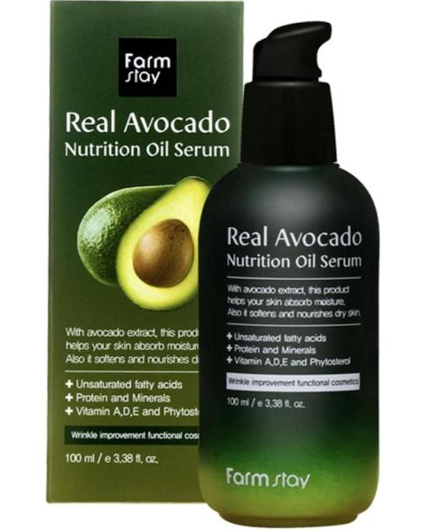 FARM STAY Real Avocado Nutrition Oil Serum 100ml