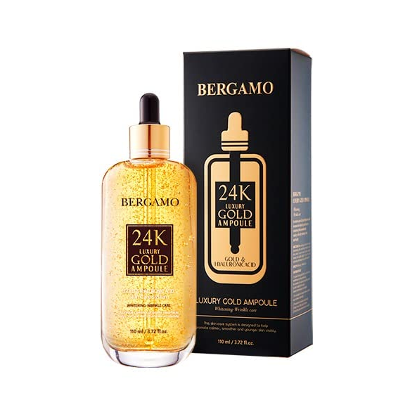 BERGAMO 24K Real Gold & Hyaluronic Acid Ampoule 110ml