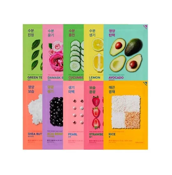 Holika Holika Pure Essence Mask Sheets (5 types)