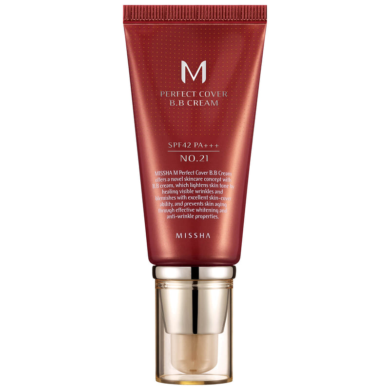 Missha M Perfect Cover BB Cream SPF42 PA+++ (2 Colours) , 8806333353729 , Skincare BB, bb cream, Brand_MISSHA, clearance, sale, spf, sunscreen