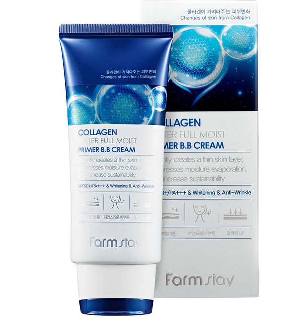 FARM STAY Collagen Water Full Moist Primer BB Cream 50g