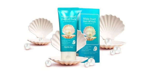Farm Stay White Pearl Peel Off Pack 100g , 8809480772368 , Skincare peel off, peel off mask, peel off pack, peeling