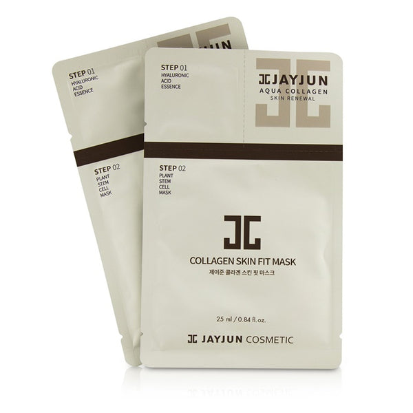 JAYJUN COSMETIC Collagen Skin Fit Mask 2STEP (1 Sheet) , 8809495890019 , Skincare collagen, mask, mask sheet