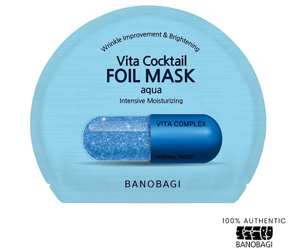 BANOBAGI Vita Cocktail AQUA Foil Mask Intensive Moisturising