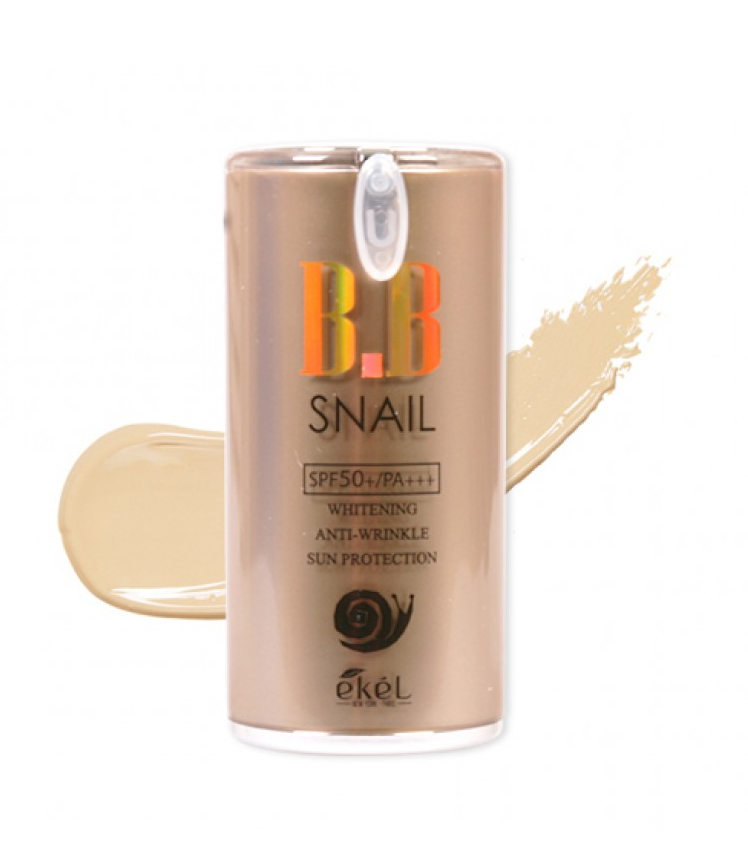 eKel BB Snail SPF 50 Cream (2 Colours) 50g