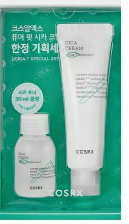 COSRX Pure Fit Cica-7 Special Set (2 Items) , 8809598451988 , Skincare cica, cosrx, cream, creams, set, special set, toner, toners, Type_Cream