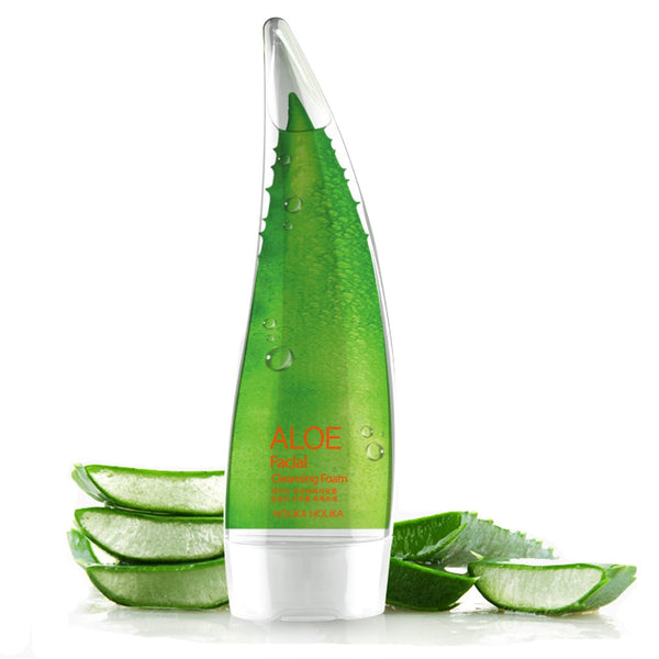 Holika Holika Aloe Vera Cleansing Facial Foam 150ml , 8806334355975 , Skincare aloe, aloe vera, cleanser, cleansers, cleansing, impurities, sensitive, sensitive skin