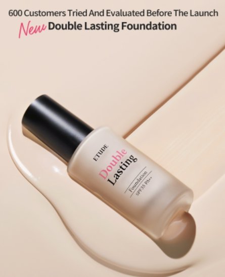 Etude House Double Lasting Foundation SPF35 (17N1 Neutral Vanilla)