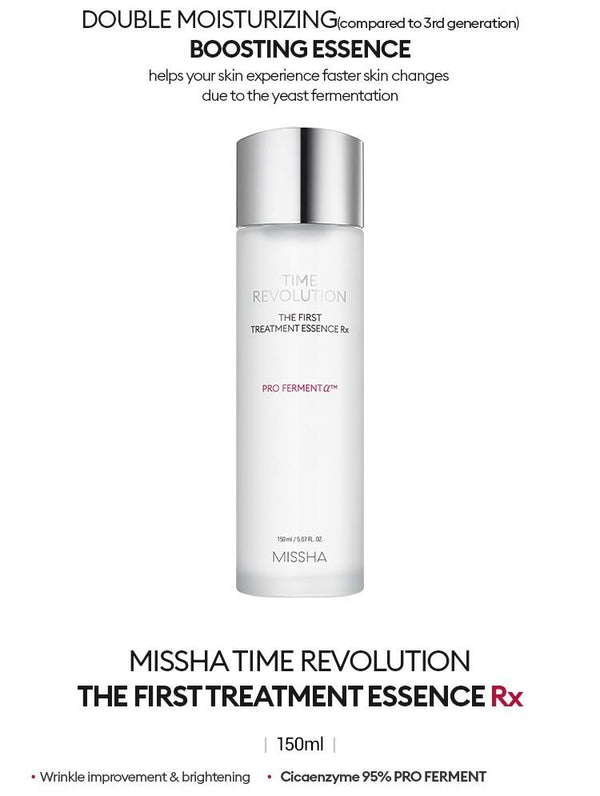 Missha Time Revolution The First Treatment Essence Rx 150ml , 8809581483071 , Skincare essence, essences, toner, toners