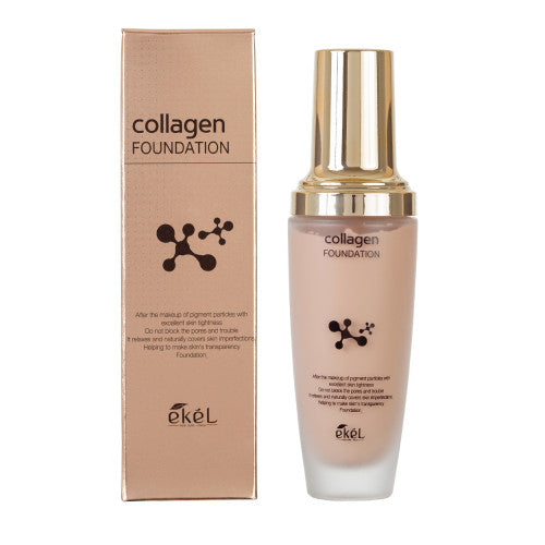 eKel Collagen Foundation (2 Colours) 50ml , 8809307770348 , Make Up collagen, foundation, makeup