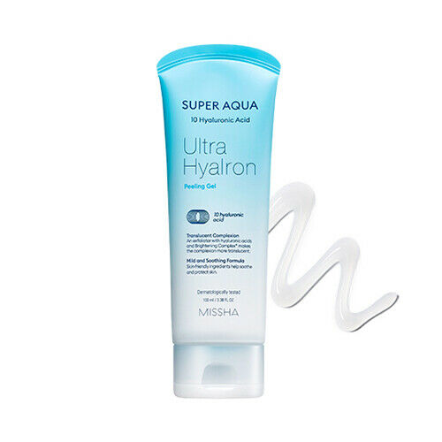 MISSHA Super Aqua Ultra Hyalron Peeling Gel 100ml , 8809643520126 , Skincare Brand_MISSHA, missha, peeling, peeling gel, peeling gels, super aqua