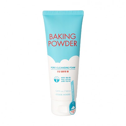 Etude House Baking Powder Pore Cleansing Foam (160ml) , 8809667981163 , Skincare cleanser, cleansers