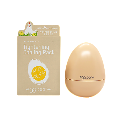 Tonymoly Egg pore tightening cooling pack 30g ,  , Skincare